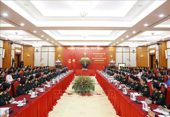 Tổng Bí thư Tô Lâm phát biểu. Ảnh: Thống Nhất – TTXVN