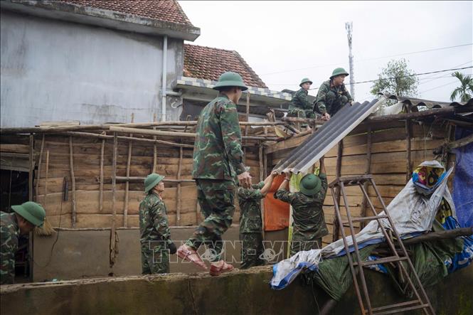 Lực lượng quân đội ra quân thực hiện 