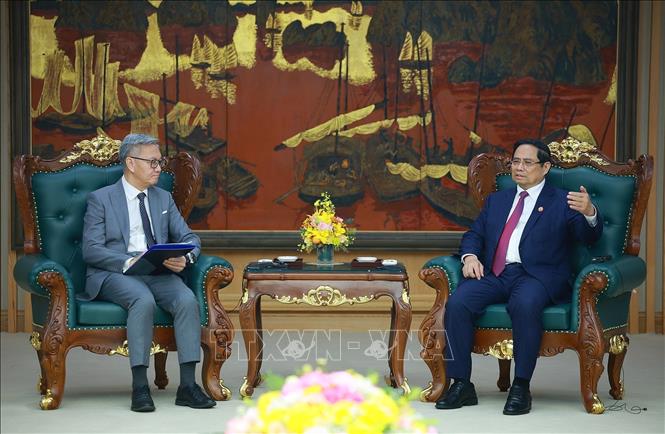 A view of the reception. VNA Photo: Dương Giang