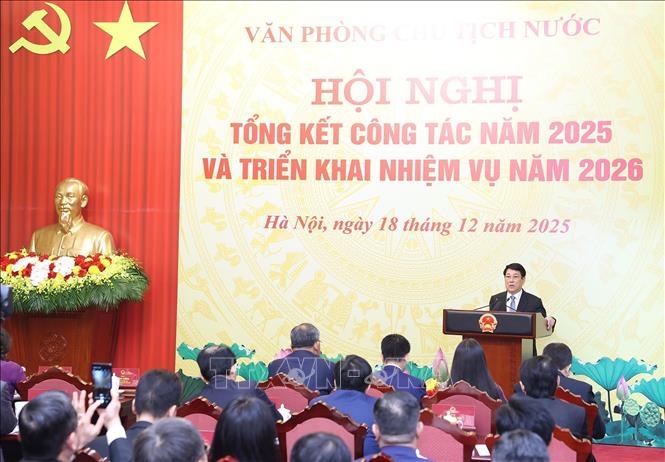 A view of the meeting. VNA Photo: Lâm Khánh