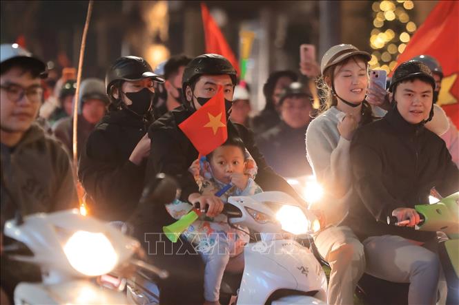 Phố Hai Bà Trưng. Ảnh: Hoàng Hiếu - TTXVN