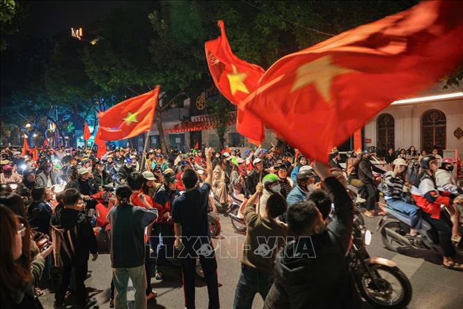 Phố Hai Bà Trưng. Ảnh: Hoàng Hiếu - TTXVN