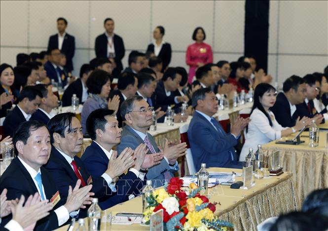 Các đại biểu tham dự Hội nghị toàn quốc triển khai nhiệm vụ năm 2026 của ngành Tuyên giáo và Dân vận. Ảnh: Thống Nhất - TTXVN