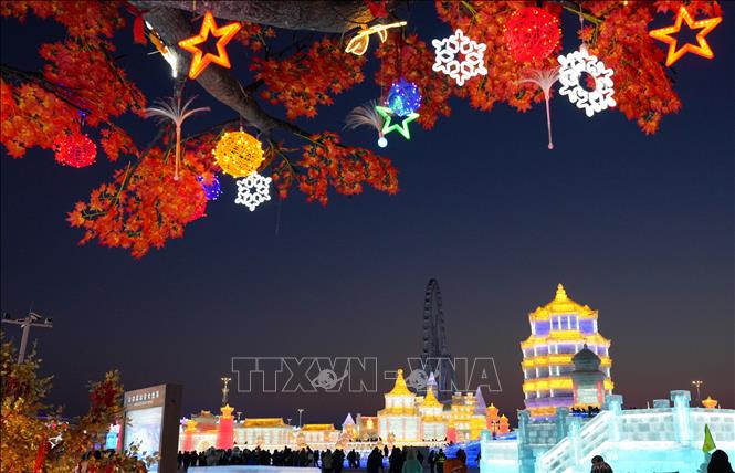 Công viên băng tuyết lớn nhất thế giới, Harbin Ice-Snow World lần thứ 27, mở cửa đón khách từ ngày 17/12/2025 tại 