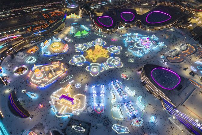 Công viên băng tuyết lớn nhất thế giới, Harbin Ice-Snow World lần thứ 27, mở cửa đón khách từ ngày 17/12/2025 tại 