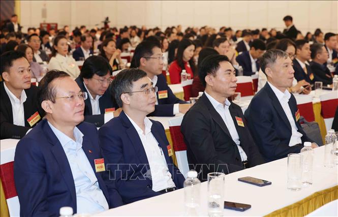 Đại biểu tham dự hội nghị. Ảnh: Phương Hoa - TTXVN