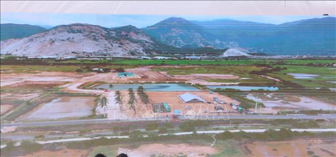 Dự án Khu tái định cư Vạn Thắng giai đoạn 1. Ảnh: Đặng Tuấn- TTXVN