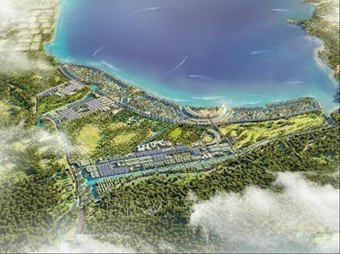 A perspective of the 1,254 ha Cam Ranh Bay Urban Area project in Khanh Hoa province. VNA Photo