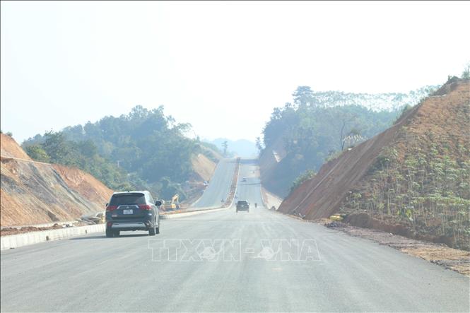 Dự án Nâng cấp đoạn Km18–Km80, Quốc lộ 4B có tổng mức đầu tư gần 2.300 tỷ đồng do Sở Xây dựng tỉnh Lạng Sơn làm chủ đầu tư. Ảnh: Quang Duy – TTXVN