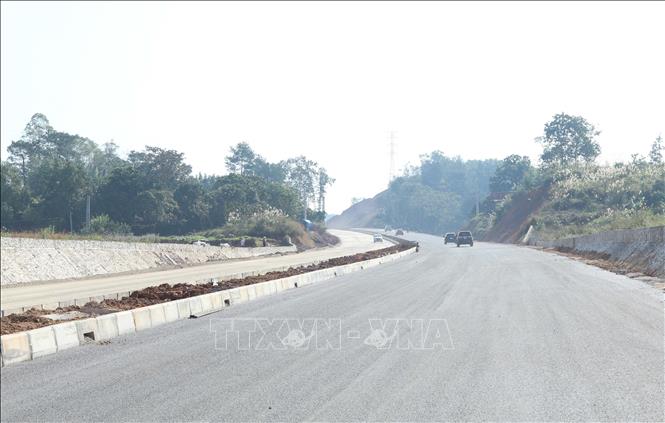 Dự án Nâng cấp đoạn Km18–Km80, Quốc lộ 4B có tổng mức đầu tư gần 2.300 tỷ đồng do Sở Xây dựng tỉnh Lạng Sơn làm chủ đầu tư. Ảnh: Quang Duy – TTXVN