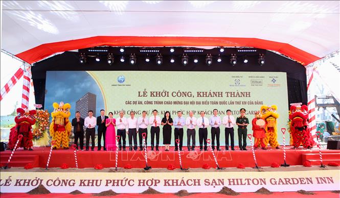 Dự án sẽ góp phần xây dựng Tây Ninh trở thành trung tâm thương mại, dịch vụ, du lịch sinh thái - văn hóa. Ảnh: Giang Phương - TTXVN