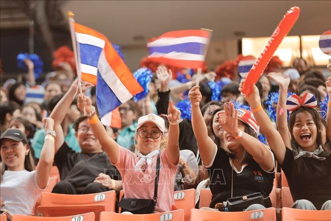 Không khí náo nhiệt tại Lễ bế mạc SEA Games 33. Ảnh: Minh Quyết - PVTTXVN từ Thái Lan