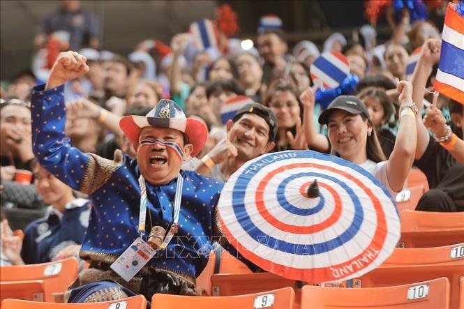 Không khí náo nhiệt tại Lễ bế mạc SEA Games 33. Ảnh: Minh Quyết - PVTTXVN từ Thái Lan