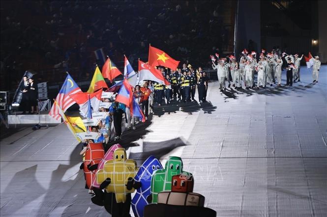 Quang cảnh lễ bế mạc. Ảnh: Minh Quyết - PV TTXVN từ Thái Lan