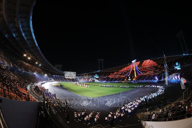 Quang cảnh lễ bế mạc. Ảnh: Minh Quyết - PV TTXVN từ Thái Lan