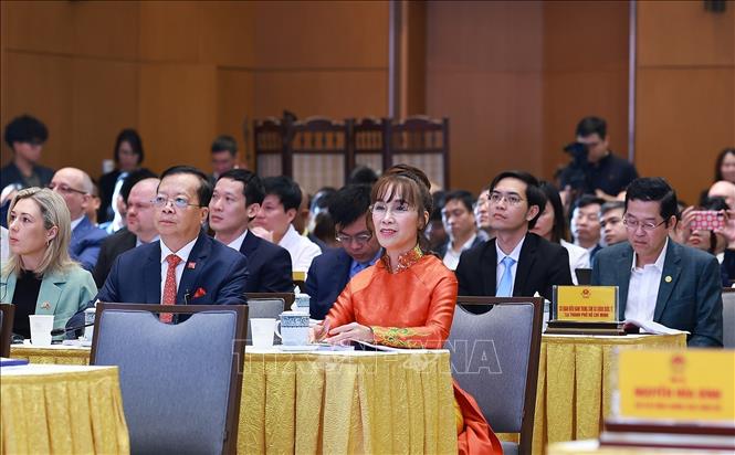 Delegates at the conference. VNA Photo: Dương Giang