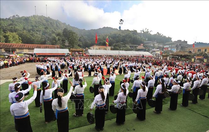 Quang cảnh ngày hội Ngày hội Văn hóa – Thể thao – Du lịch và xúc tiến đầu tư năm 2025. Ảnh: Trọng Đạt-TTXVN