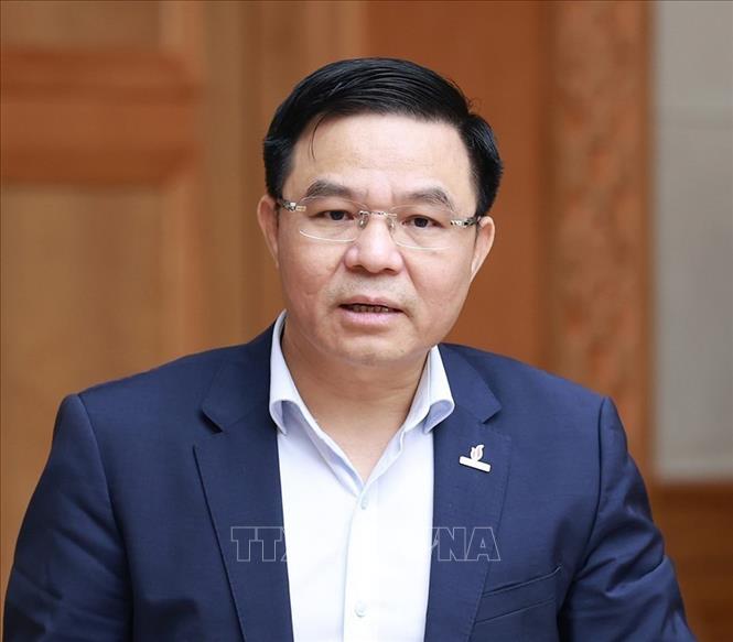Ông Lê Mạnh Hùng, Quyền Bộ trưởng Bộ Công Thương. Ảnh: Dương Giang - TTXVN