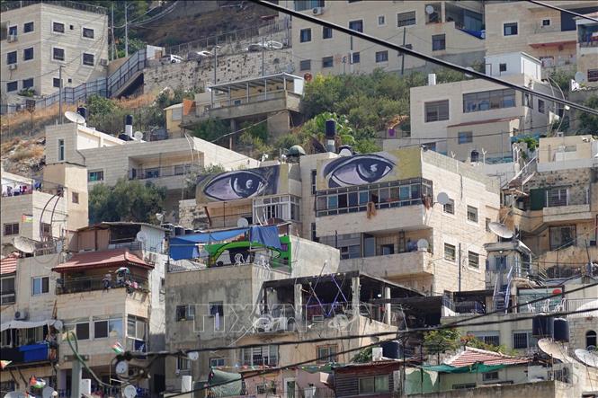 (Tư liệu) Quang cảnh khu phố Silwan ở Đông Jerusalem. Ảnh: THX/TTXVN