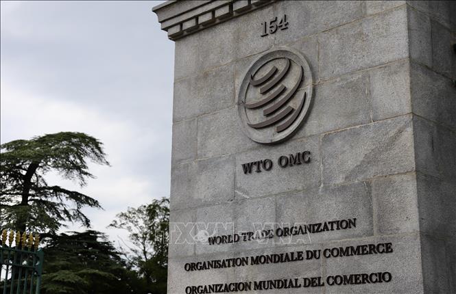 (Tư liệu) Trụ sở WTO tại Geneva, Thụy Sĩ. Ảnh: THX/TTXVN