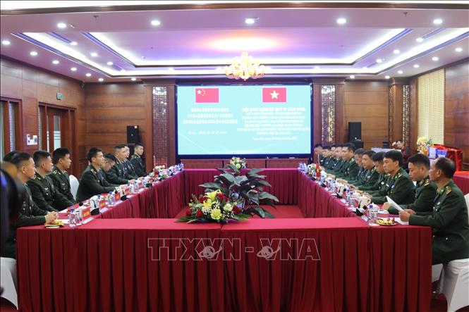 Quang cảnh hội đàm.  Ảnh: Quang Duy – TTXVN