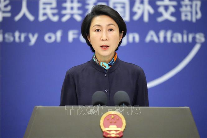 Ngày 22/1/2025, người phát ngôn Bộ Ngoại giao Trung Quốc Mao Ninh (ảnh) tuyên bố Trung Quốc sẽ bảo vệ 