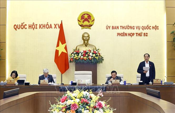 Phó Chủ tịch Quốc hội Trần Quang Phương phát biểu. Ảnh: Doãn Tấn - TTXVN