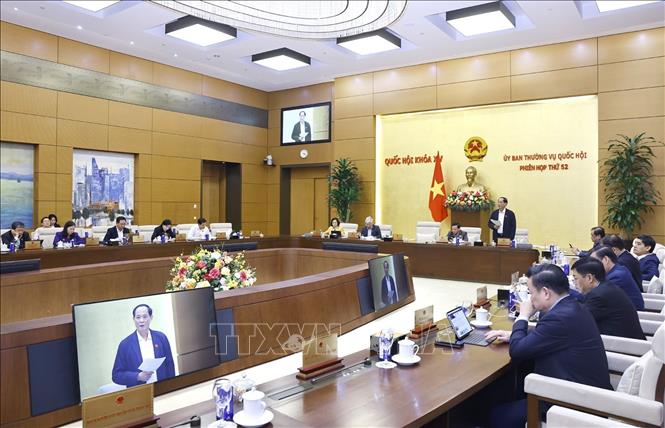 Phó Chủ tịch Quốc hội Trần Quang Phương phát biểu. Ảnh: Doãn Tấn - TTXVN