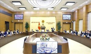 Thông qua Chương trình công tác của Ủy ban Thường vụ Quốc hội năm 2026