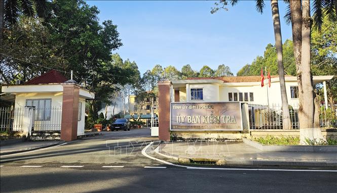 Các phòng ban trong khu trung tâm hành chính tỉnh Bình Phước (cũ) sẽ được giao cho UBND phường Bình Phước tiếp nhận và sử dụng. Ảnh: Đậu Tất Thành – TTXVN