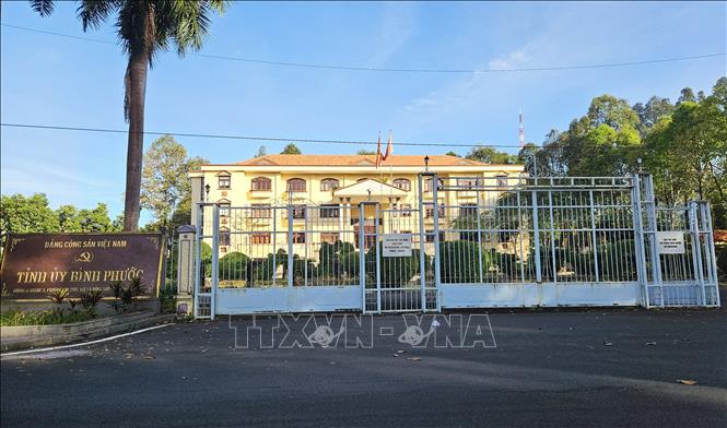 Các phòng ban trong khu trung tâm hành chính tỉnh Bình Phước (cũ) sẽ được giao cho UBND phường Bình Phước tiếp nhận và sử dụng. Ảnh: Đậu Tất Thành – TTXVN