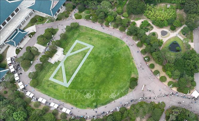 (Tư liệu) Nhà Xanh tại thủ đô Seoul, Hàn Quốc. Ảnh: Yonhap/TTXVN