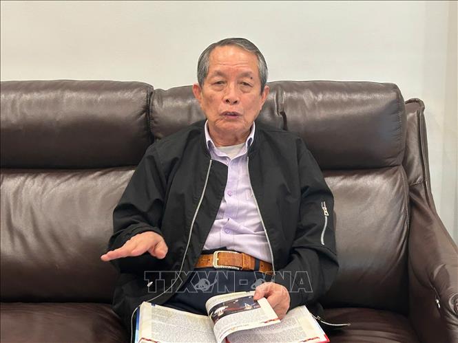 Giáo sư, Viện sĩ Trần Đình Long, Chủ tịch Hội Giống cây trồng Việt Nam. Ảnh: Thanh Hương - TTXVN