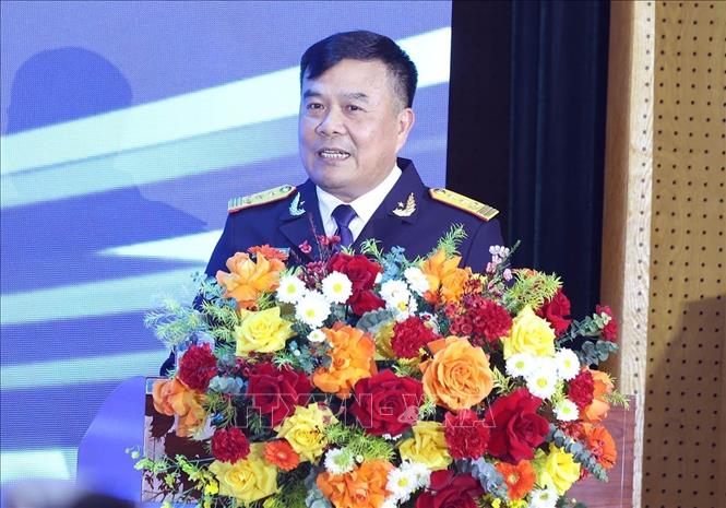 Ông Nguyễn Văn Thọ, Cục trưởng Cục Hải quan (Bộ Tài chính) phát biểu. Ảnh: Vũ Sinh - TTXVN