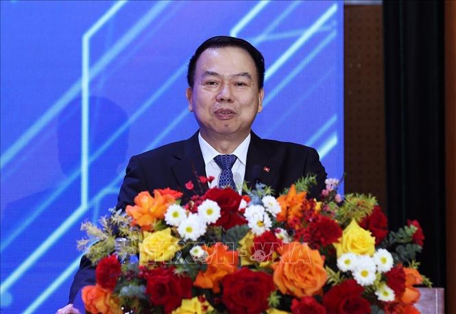 Thứ trưởng Bộ Tài chính Nguyễn Đức Chi phát biểu chỉ đạo. Ảnh: Vũ Sinh - TTXVN