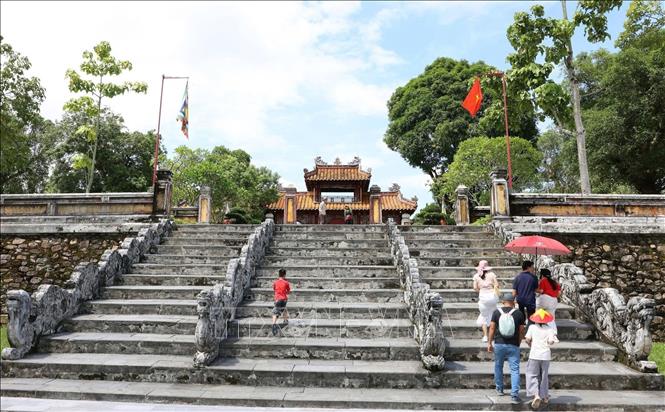 Năm 2025, thành phố Huế đón hơn 6,3 triệu lượt khách du lịch đến tham quan. Ảnh: Hải Âu - TTXVN