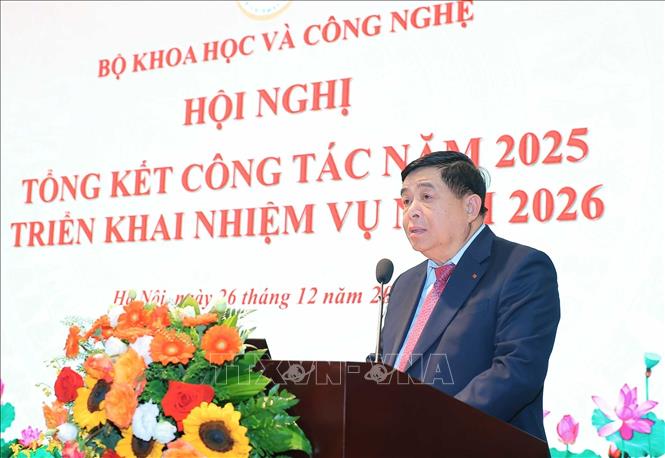 Phó Thủ tướng Nguyễn Chí Dũng phát biểu chỉ đạo. Ảnh: Hoàng Hiếu - TTXVN