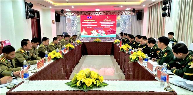 A view of the talks. VNA/Photo by courtesy