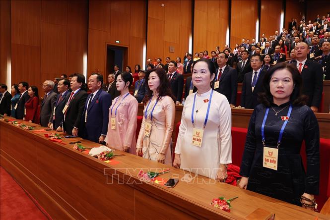 Các đại biểu dự Đại hội. Ảnh: Lâm Khánh - TTXVN