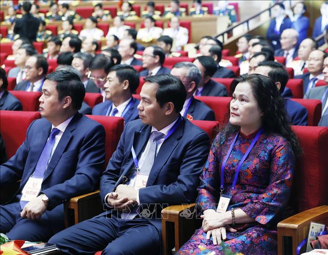 Đại biểu dự đại hội. Ảnh: Thống Nhất - TTXVN