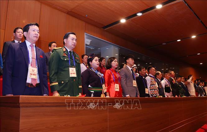 Các đại biểu dự Đại hội Thi đua yêu nước toàn quốc lần thứ XI. Ảnh: Văn Điệp - TTXVN