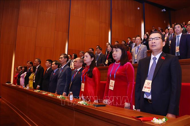 Các đại biểu dự Đại hội Thi đua yêu nước toàn quốc lần thứ XI. Ảnh: Văn Điệp - TTXVN