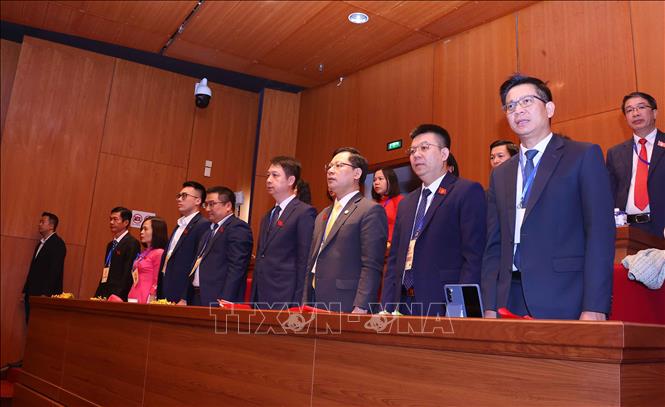 Các đại biểu dự Đại hội Thi đua yêu nước toàn quốc lần thứ XI. Ảnh: Văn Điệp - TTXVN