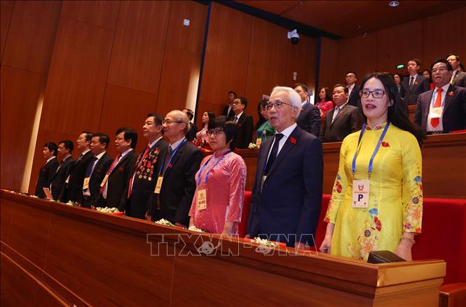 Các đại biểu dự Đại hội Thi đua yêu nước toàn quốc lần thứ XI. Ảnh: Văn Điệp - TTXVN