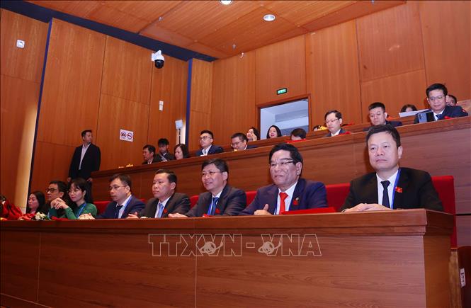 Các đại biểu dự Đại hội Thi đua yêu nước toàn quốc lần thứ XI. Ảnh: Văn Điệp - TTXVN