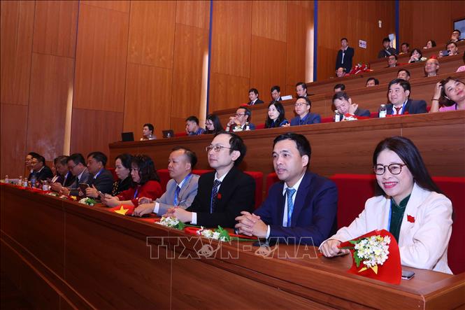 Các đại biểu dự Đại hội Thi đua yêu nước toàn quốc lần thứ XI. Ảnh: Văn Điệp - TTXVN