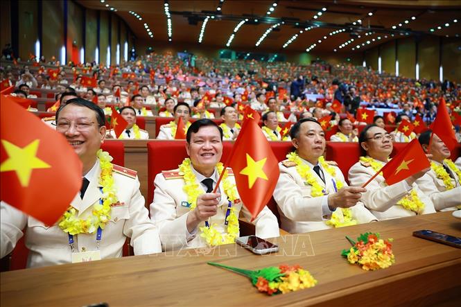 Các đại biểu tham dự Đại hội Thi đua yêu nước toàn quốc lần thứ XI. Ảnh: Dương Giang-TTXVN