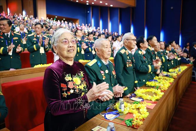 Các đại biểu tham dự Đại hội Thi đua yêu nước toàn quốc lần thứ XI. Ảnh: Dương Giang-TTXVN
