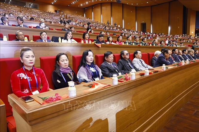 Đại biểu dự đại hội. Ảnh: Doãn Tấn - TTXVN