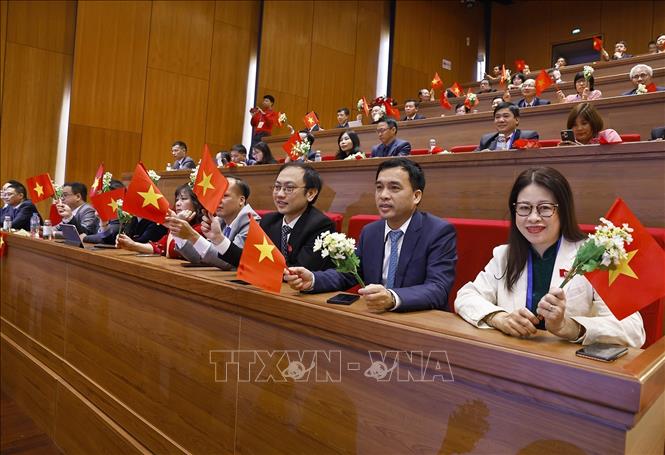 Đại biểu dự đại hội. Ảnh: Doãn Tấn - TTXVN